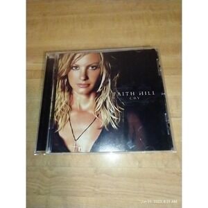 Faith Hill Cry CD Album 2002 Country Warner Records VG+ Complete Packaging